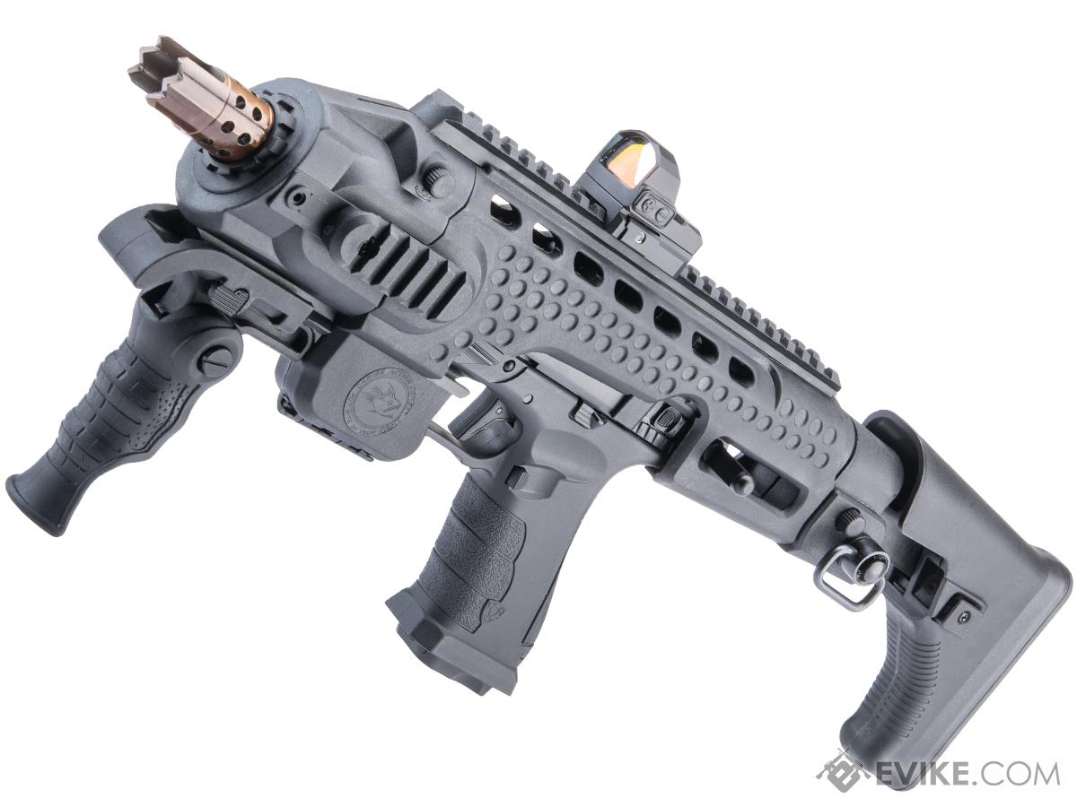 APS Action Combat Carbine Conversion Kit for APS XTP and Shark Full-Auto Airsoft Pistols (Type: Kit + Black Shark XTP)
