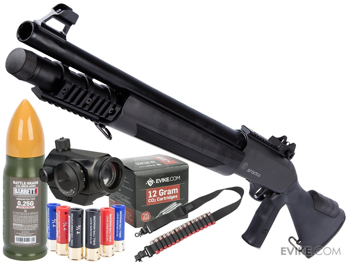 Cybergun FN Herstal Licensed SLP Tactical CO2 Powered 1/3 Shot Semi