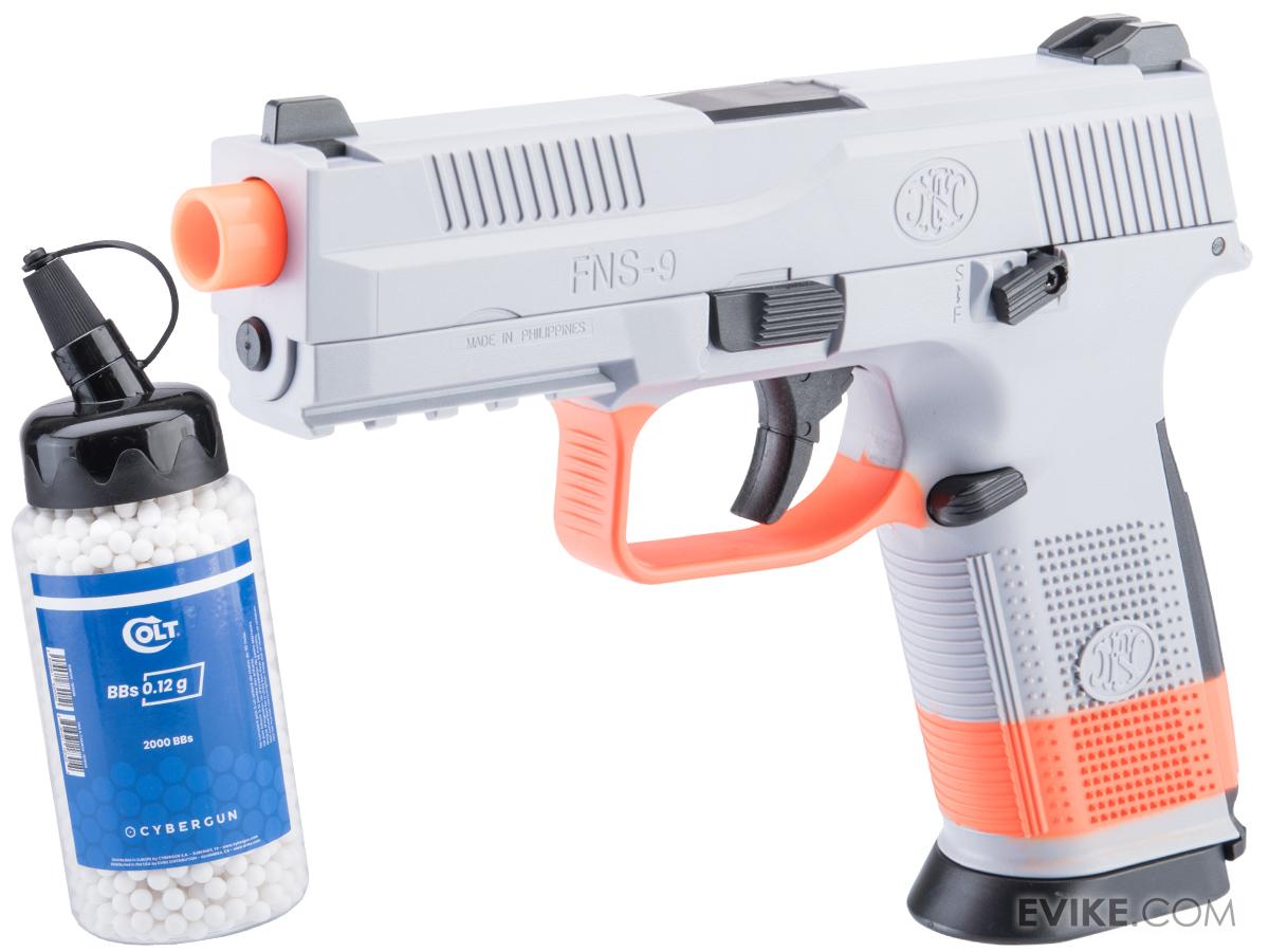 Cybergun x FN FNS-9 Airsoft Spring Pistol (Color: Wolf Grey