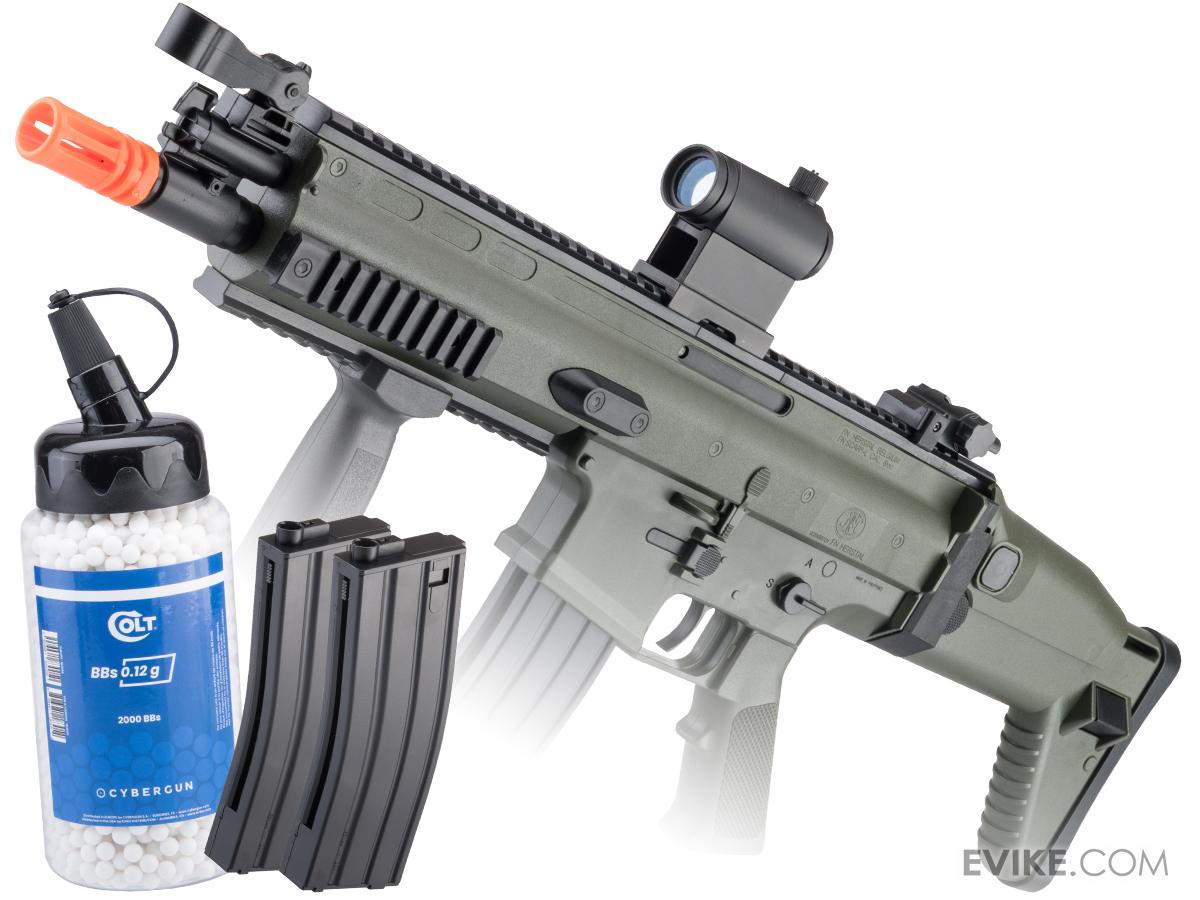 Cybergun SCARL Licensed Full Size Spring Powered Airsoft Rifle (Color