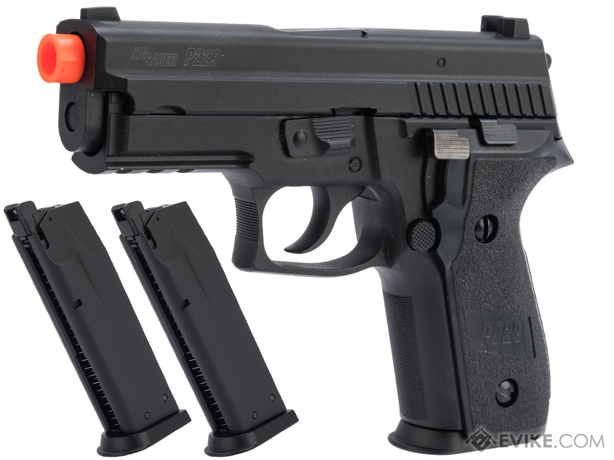 SIG Sauer ProForce P229 Airsoft GBB Pistol (Model: Green Gas / Reload Package)