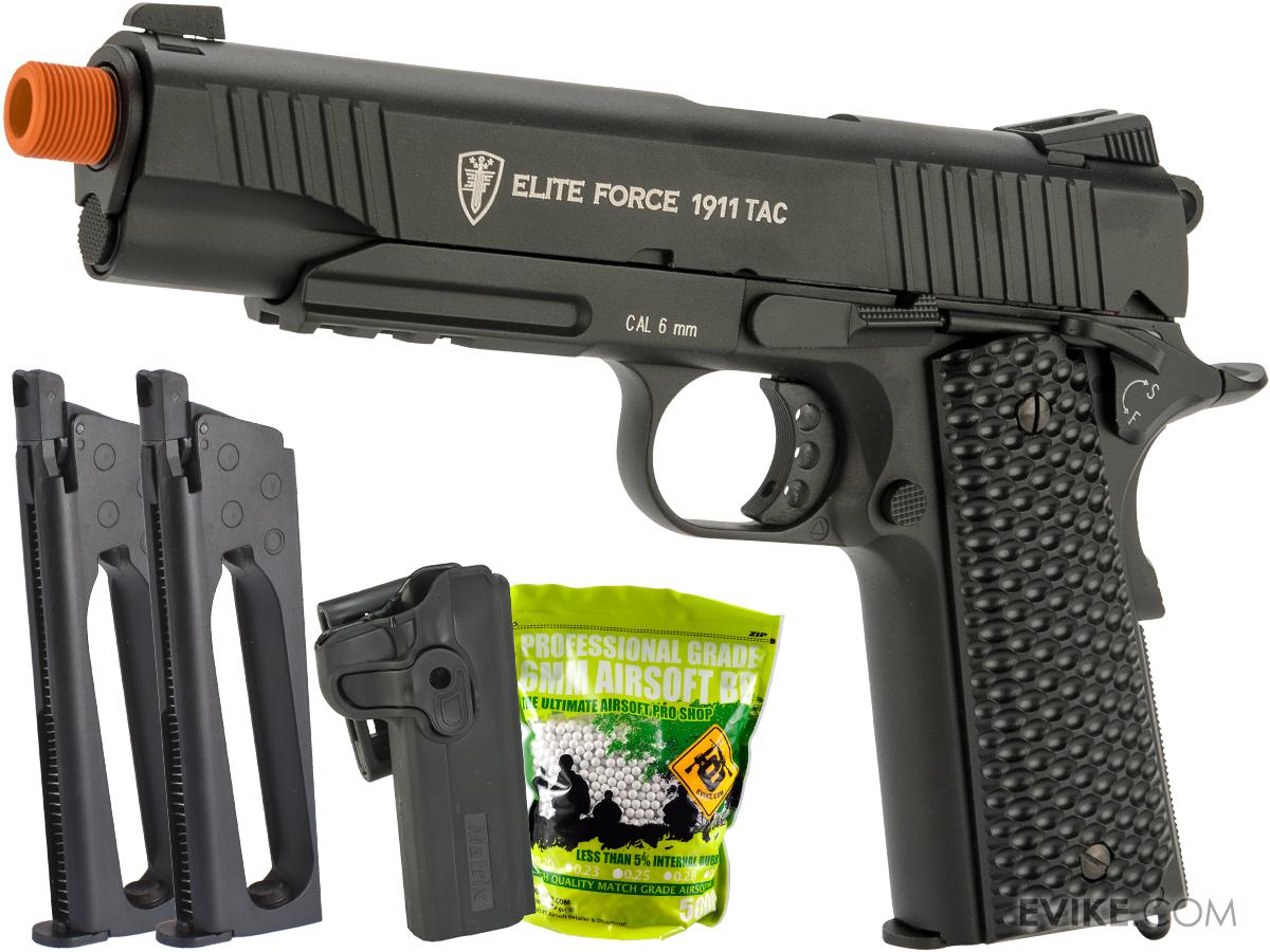 Elite Force Full Metal Gen 3 1911 Tactical CO2 Airsoft Gas Blowback