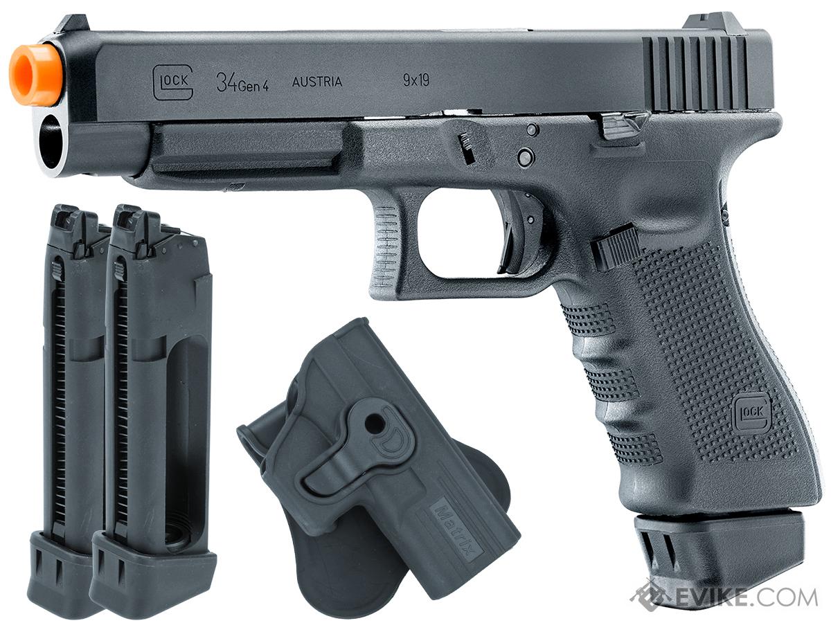 Elite Force Fully Licensed Deluxe GLOCK 34 Gen.4 Gas Blowback Airsoft Pistol (Type: CO2 / Carry Package)