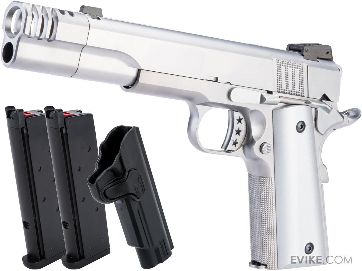 AW Custom NE31 "Hitman" Series 1911 Gas Blowback Pistol w/ Muzzle