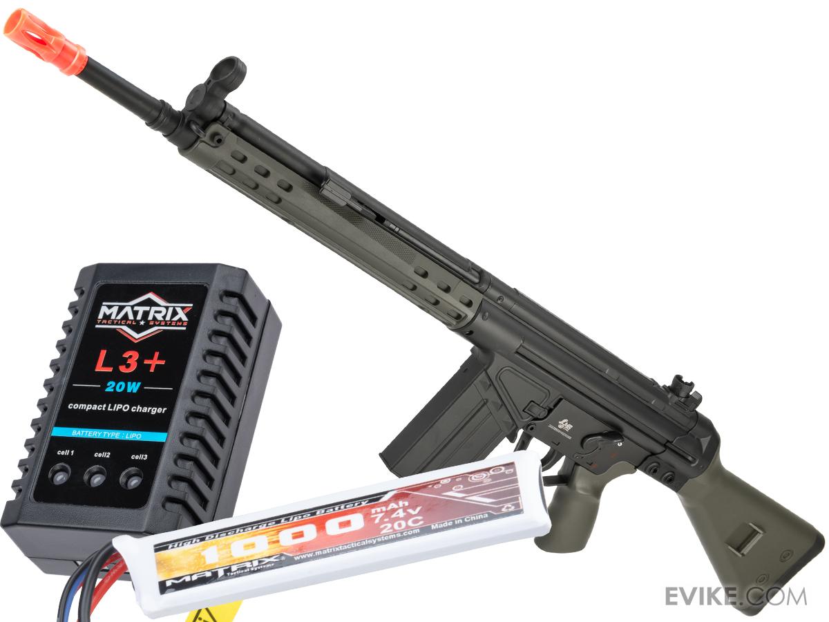 JG T3-K3 Full Size Airsoft AEG Sniper Rifle (Package: Add 7.4v