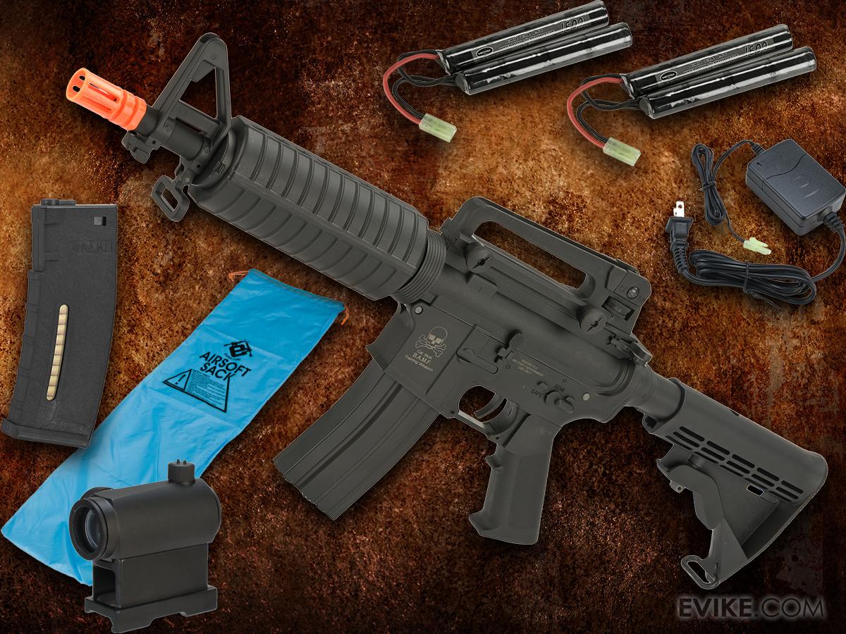 "Go Airsoft Starter Package" Avengers BioHazard M4 Lipo Ready Airsoft