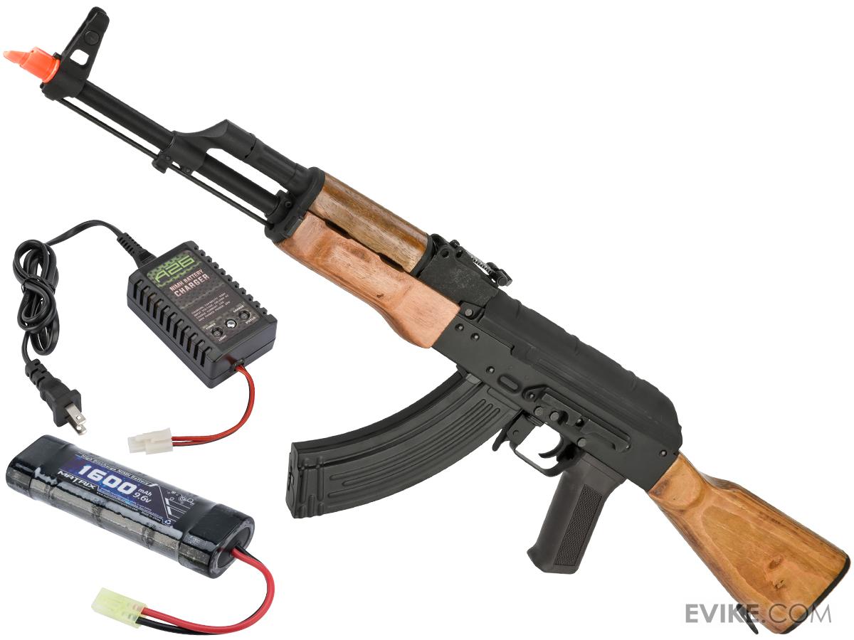 CYMA Standard CM048 AK Airsoft AEG Rifle (Model: AKM / Add 9.6v