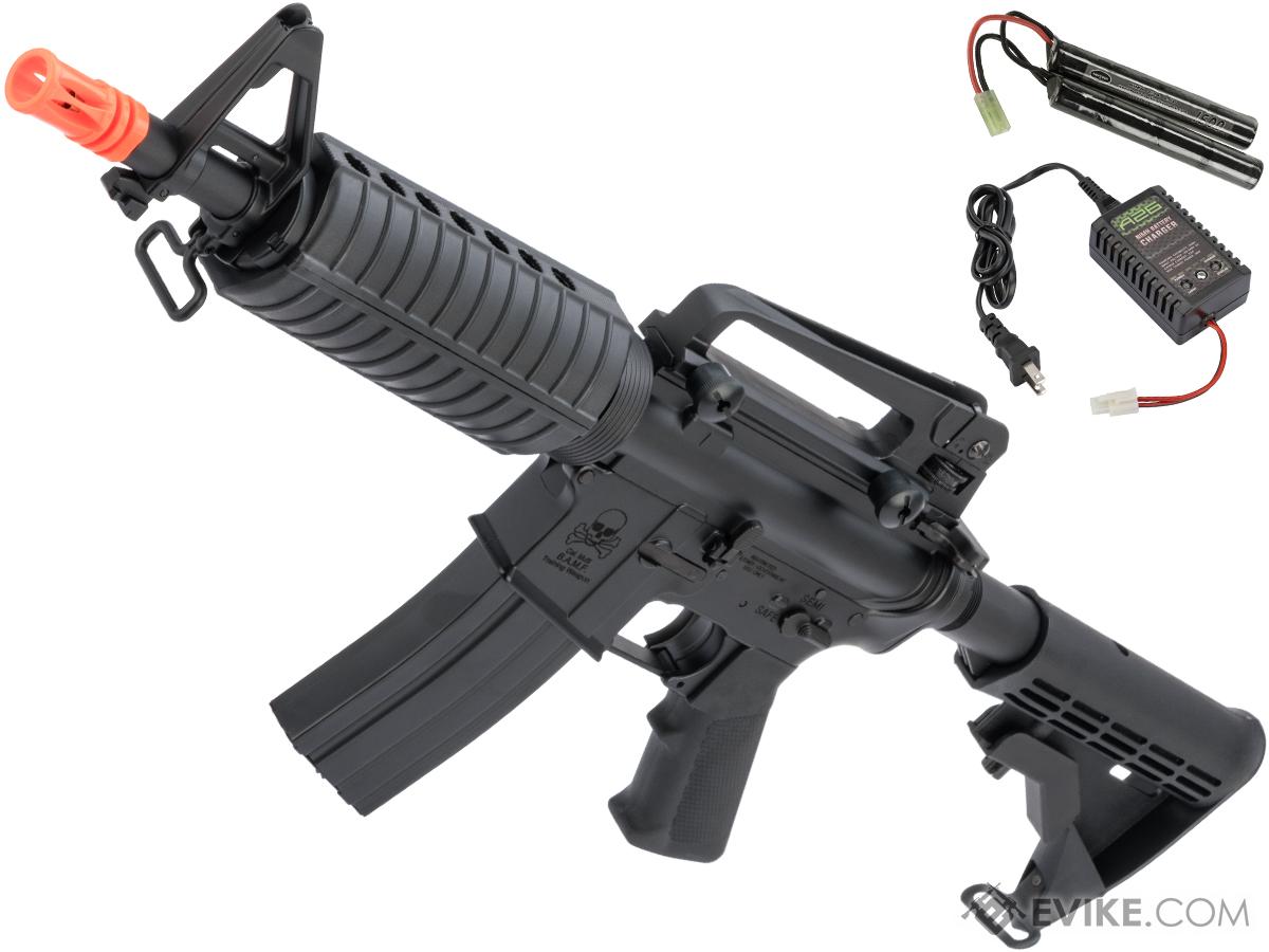 CYMA Sport M933 Commando Airsoft AEG Carbine Rifle (Package: Add 9.6v NiMH Battery + Charger)