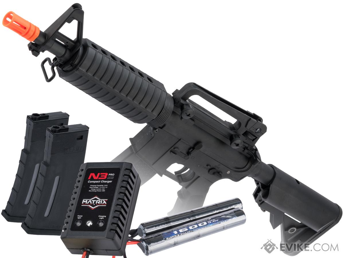 Specna Arms / Rock River Arms Licensed CORE Series M4 AEG (Model: M4 SBR /  Black / Go Airsoft Package), Airsoft Guns, Airsoft Electric Rifles -   Airsoft Superstore