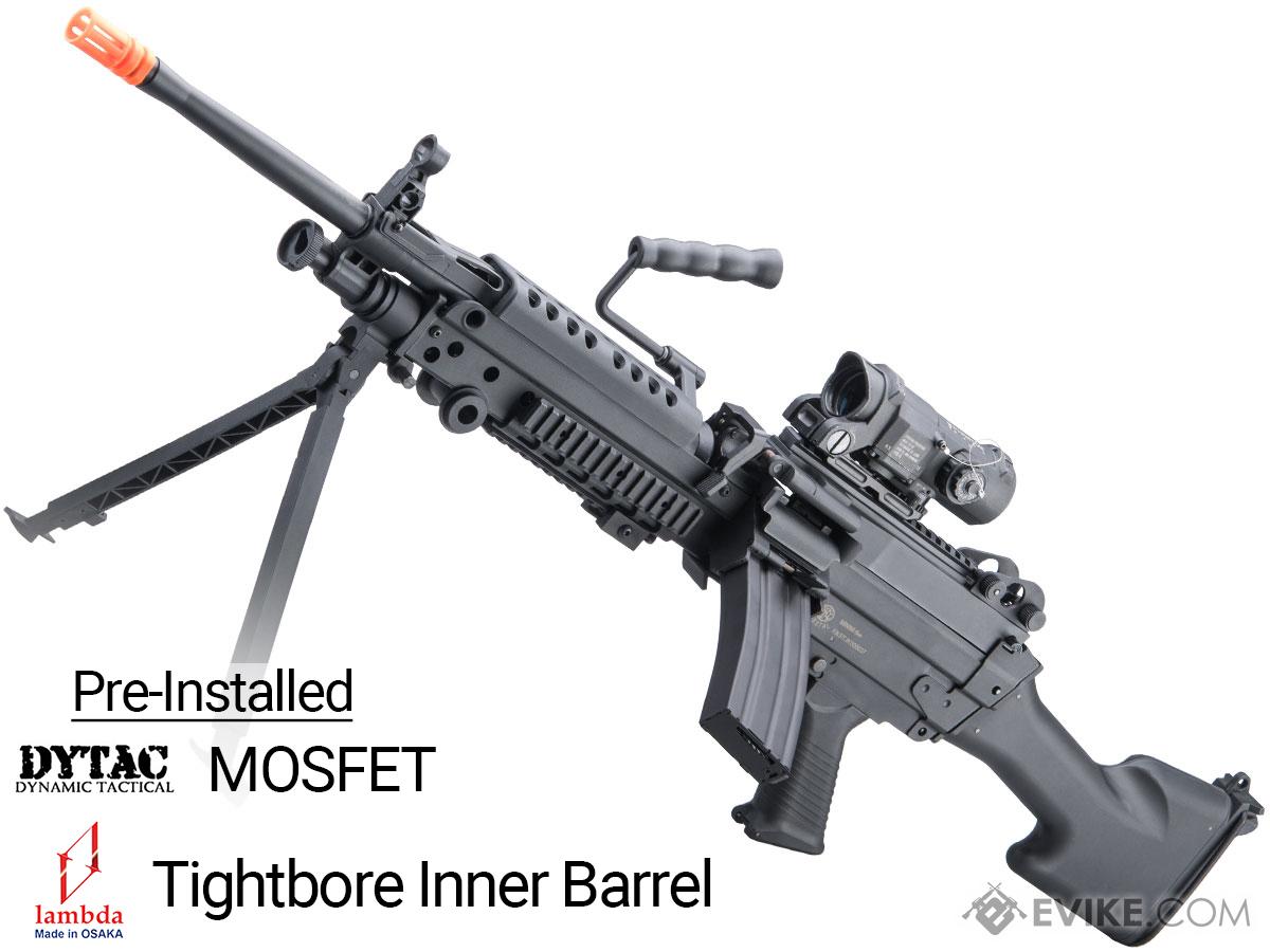 Cybergun FN Licensed M249 MINIMI Featherweight Airsoft Machine Gun (Model: M249 E2 / 