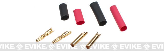 Modify Ultra Low Resistance Gold Plated Banana Connectors for Airsoft AEG Rifles