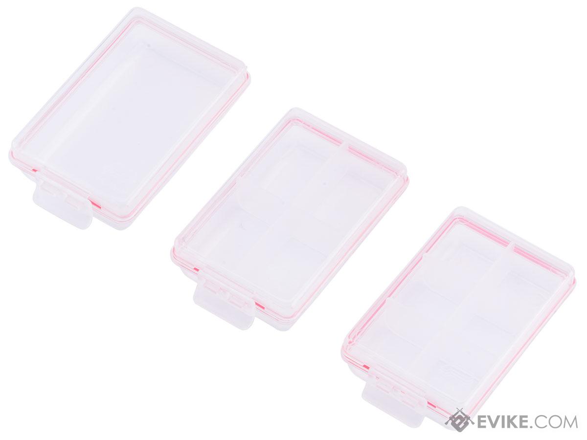 Plano Waterproof Terminal Tackle Accessory Boxes (Color: Clear / Pack of 3)