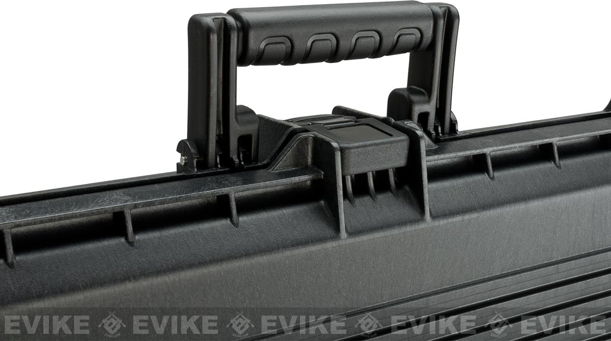 Plano 42" All Weather Rifle Case with Foam Inserts Black, Tactical