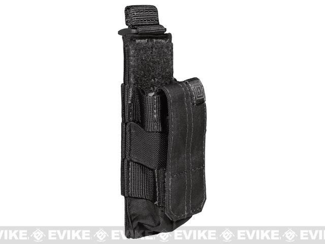 5.11 Tactical Single Pistol Bungee Cover Magazine Pouch (Color: Black)