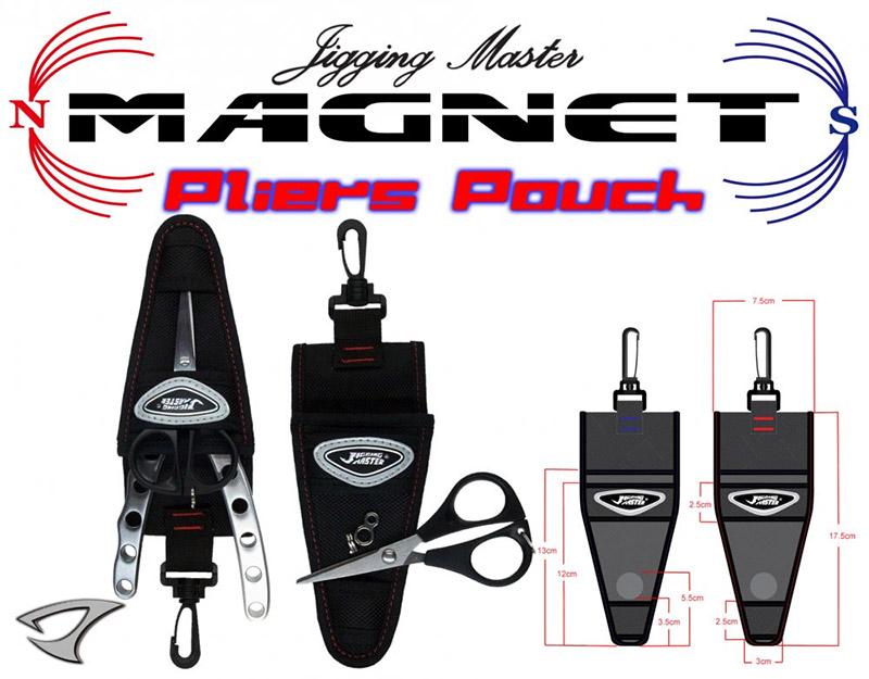 Jigging Master Magnetic Plier Pouch - Black