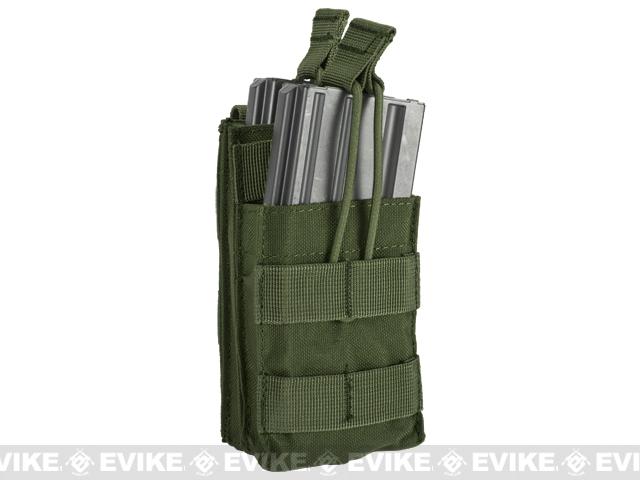 Condor Single M4 / M16 Open-Top Stacker Mag Pouch (Color: OD Green)