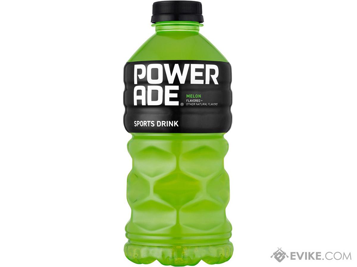 Powerade Electrolyte Sports Drink 28oz Bottle (Flavor Melon), MORE