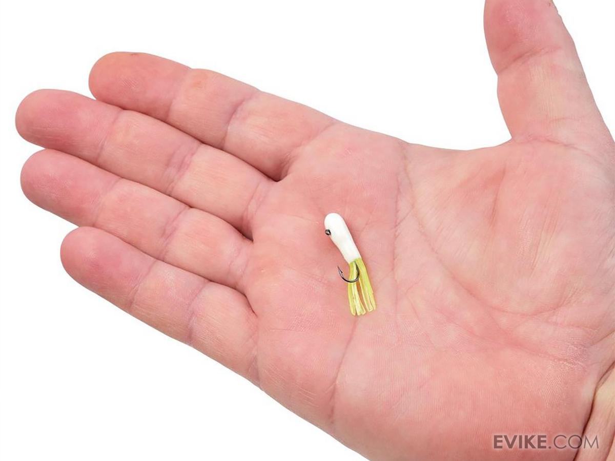 Berkley PowerBait Pre-Rigged Atomic Tubes - White Chartreuse 1/16 Oz Fishing Lures - View #2
