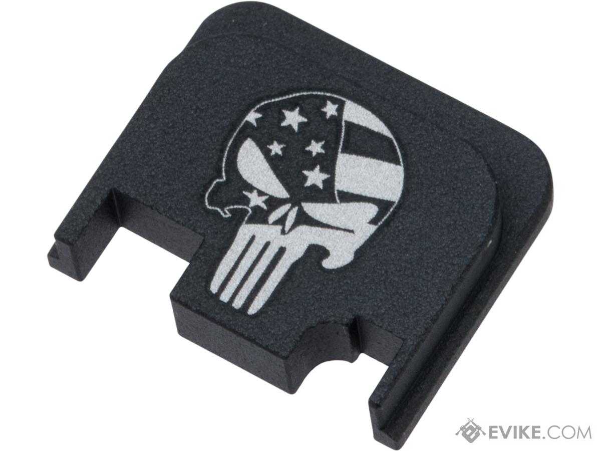 Pro-Arms Slide Rear Cover for Elite Force GLOCK Airsoft Pistols (Type: Skull)