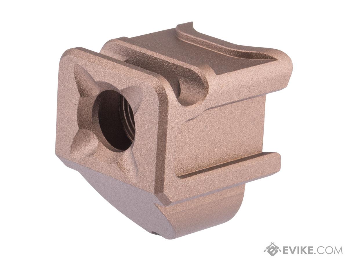 Pro-Arms Pistol Compensator for Elite Force GLOCK Gen 5 Gas Blowback Airsoft Pistols (Model: Type 2 / Flat Dark Earth)