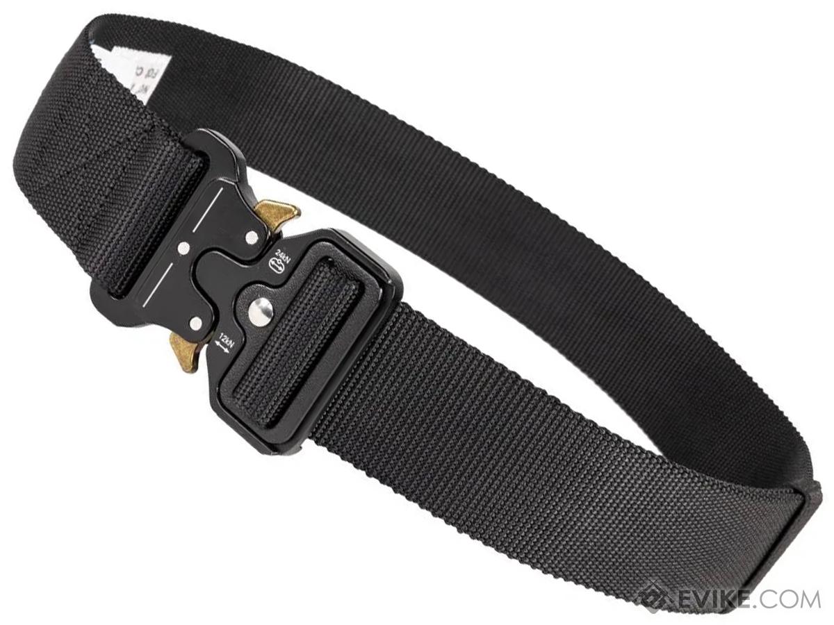 BLACK TACTICAL QUICK RELEASE 100% NYLON TACTICAL BELT 1.75