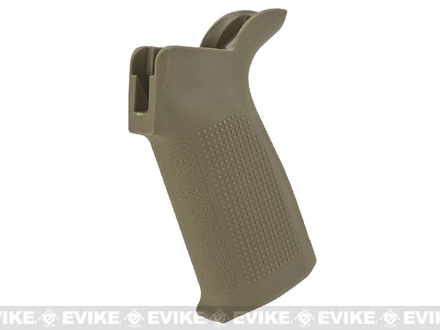 PTS Enhanced Polymer Grip for M4 / M16 Gas Blowback Airsoft Rifles (Color: Dark Earth)