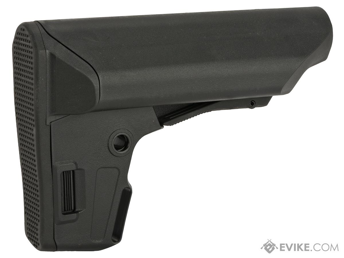 PTS Enhanced Polymer Stock (EPS) for Airsoft Rifles (Color: Black ...