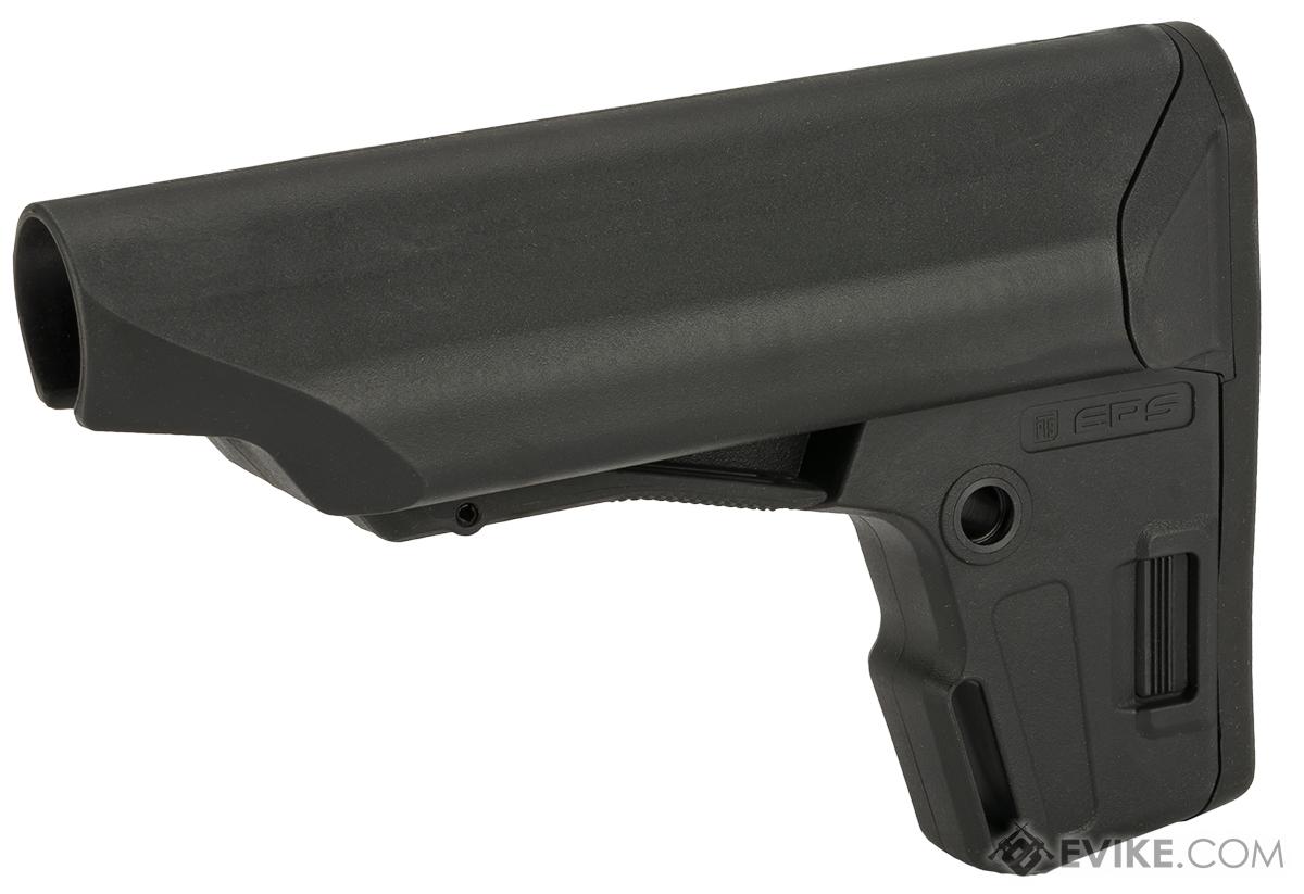 PTS Enhanced Polymer Stock (EPS) for Airsoft Rifles (Color: Black)