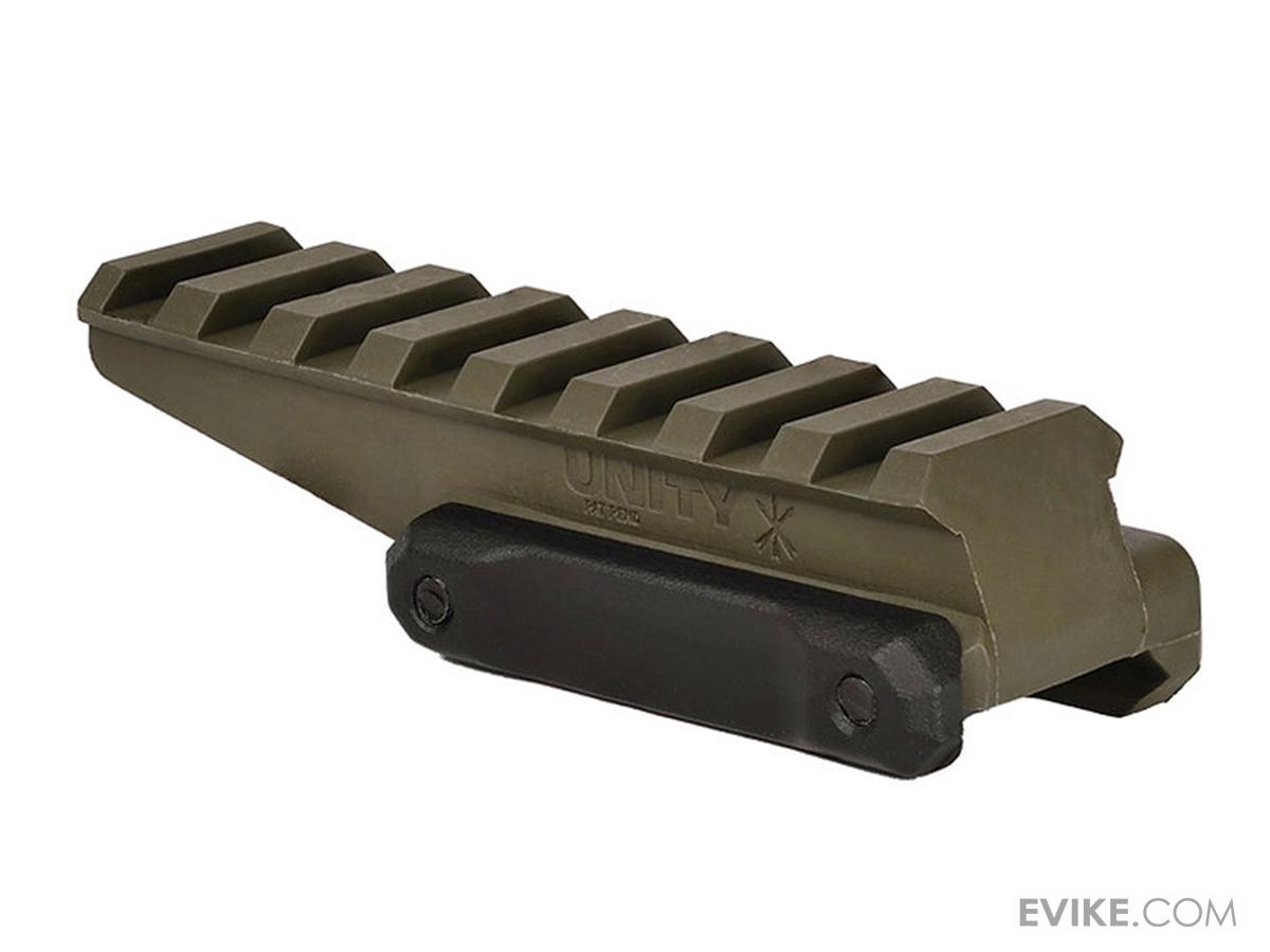 PTS Unity Tactical Licensed FAST Polymer Micro Riser (Color: OD