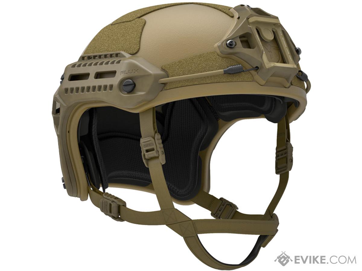 PTS MTEK FLUX Replica Tactical Helmet (Color: Dark Earth)