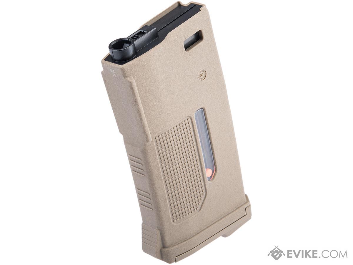 PTS 170rd Enhanced Polymer Short Magazine Mid-Cap for M4 Series Airsoft AEG Rifles (Color: FDE)