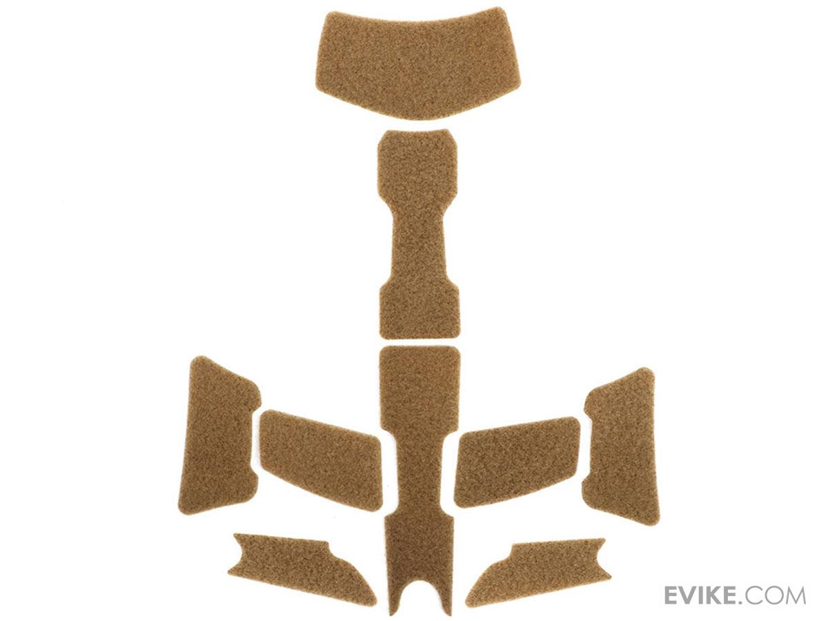 PTS Exterior Velcro Kit for MTEK FLUX Replica Tactical Helmet (Color
