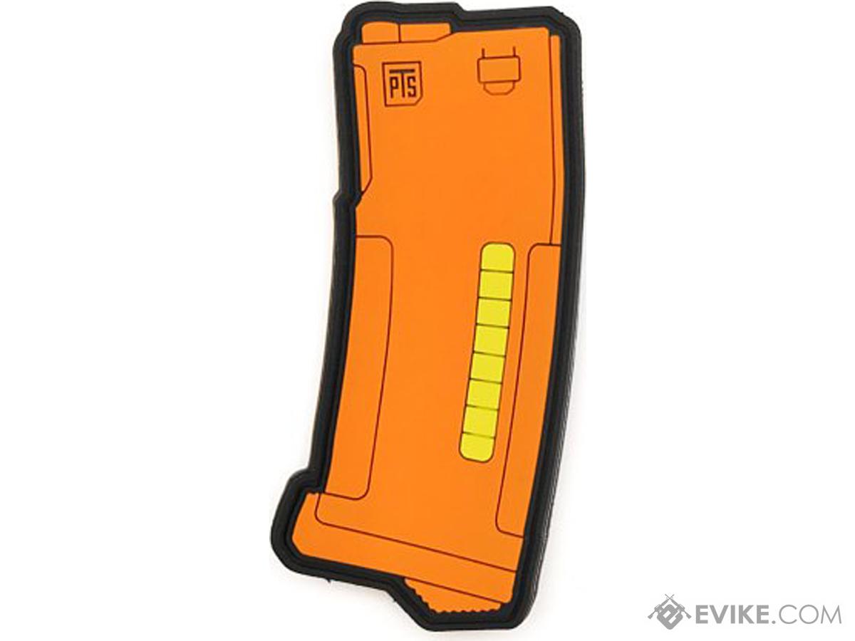 PTS PVC IFF Hook and Loop EPM Patch (Color: Orange)