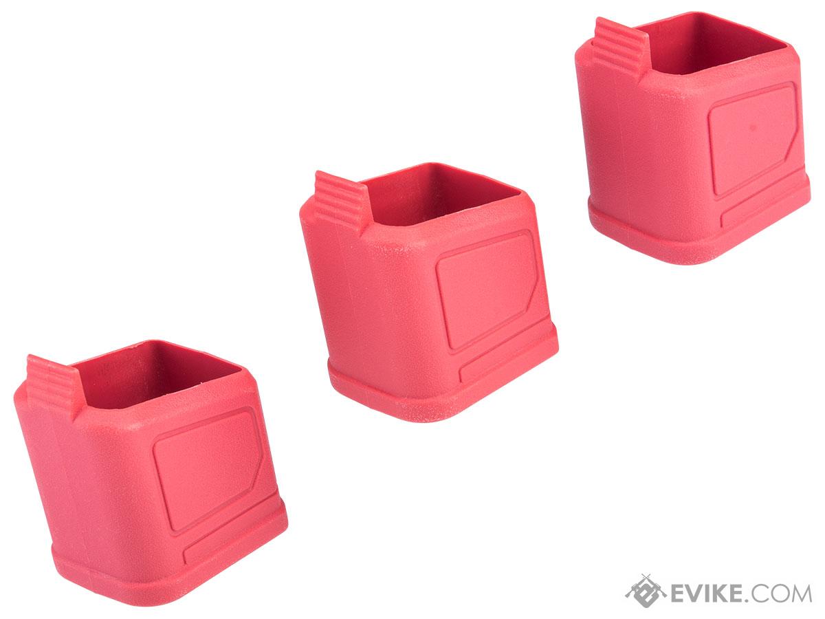PTS Magazine Baseplate Set for EPM-AR9 Magazines (Color: Red)