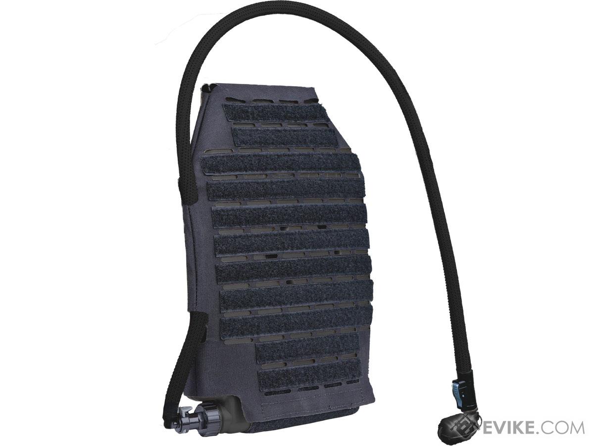 Qore Performance IcePlate MOLLE Sleeve Combo for IcePlate Curve Hydration Pack (Color: Black / Right Port Exit)