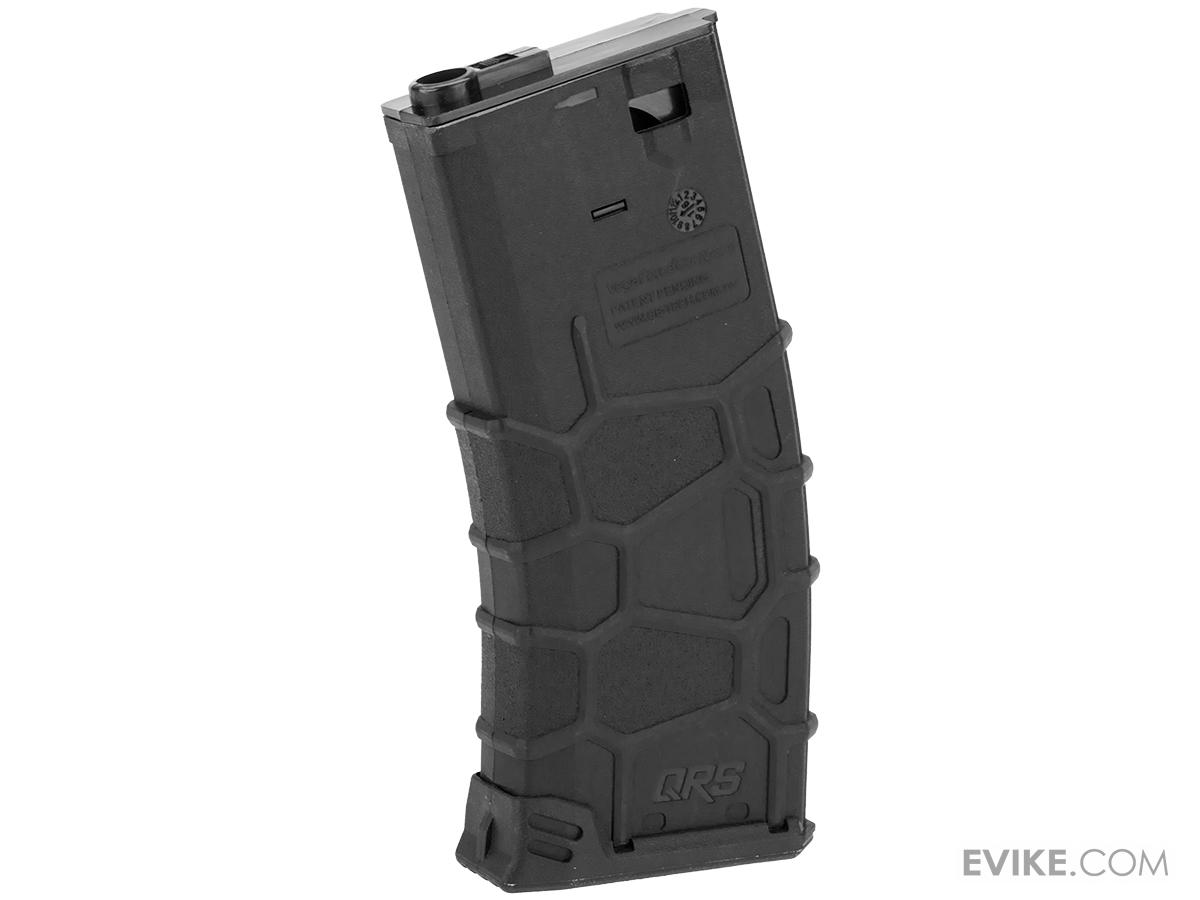 VFC QRS Polymer Magazine for M4/M16 Series Airsoft AEGs (Type: 120rd Mid-Cap / Black)