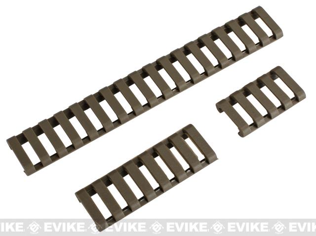 Element 18-Slot LoPro Rail Cover Set (Color: Tan)