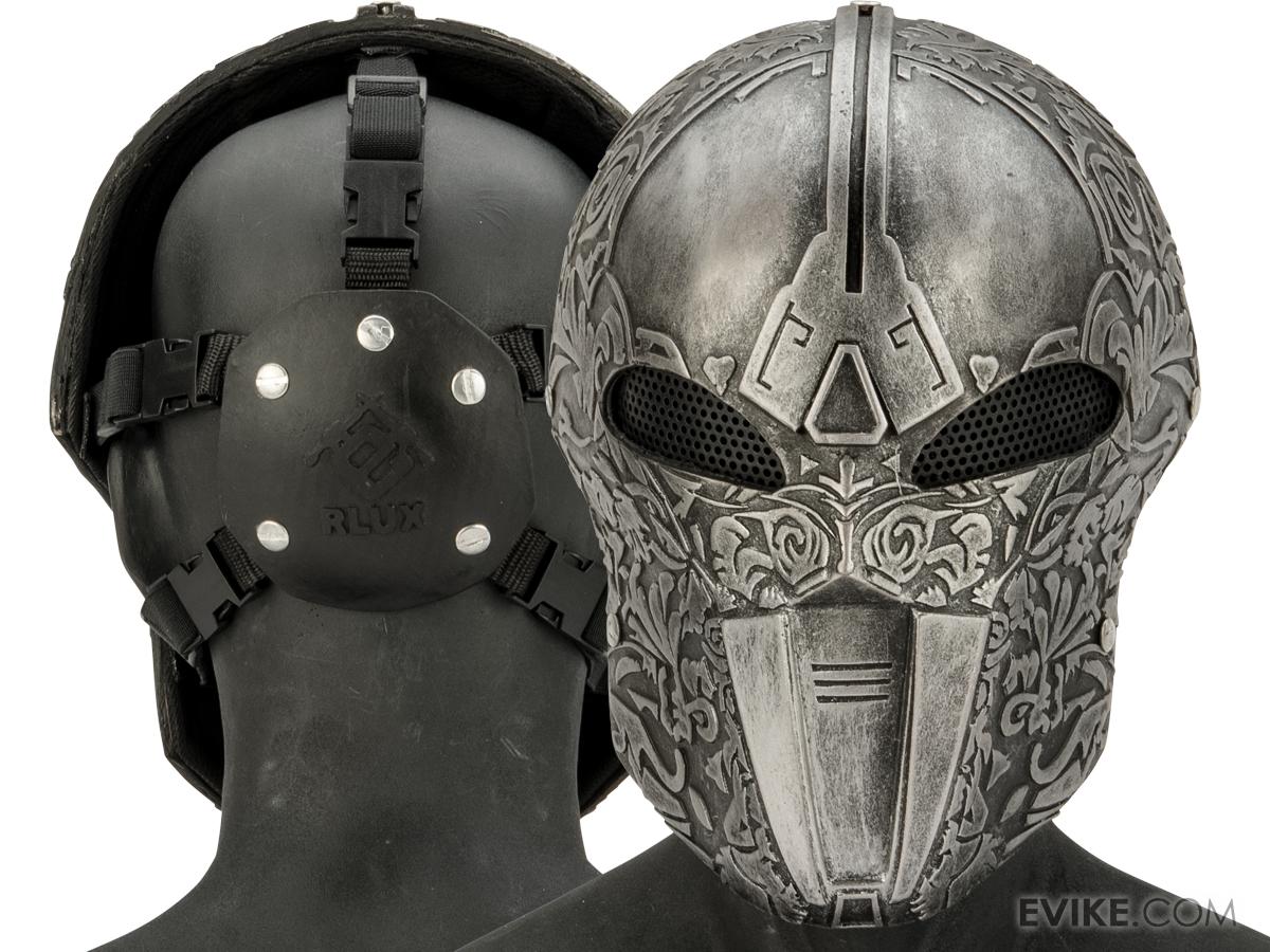 RCustom Fiberglass Wire Mesh "Acolyte Type 2" Mask Silver