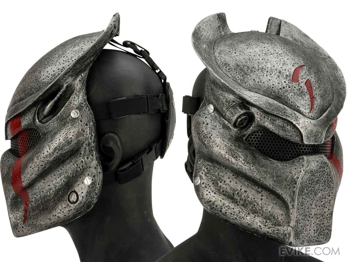 RCustom Fiberglass Wire Mesh "Predator Scar Type 2" Mask