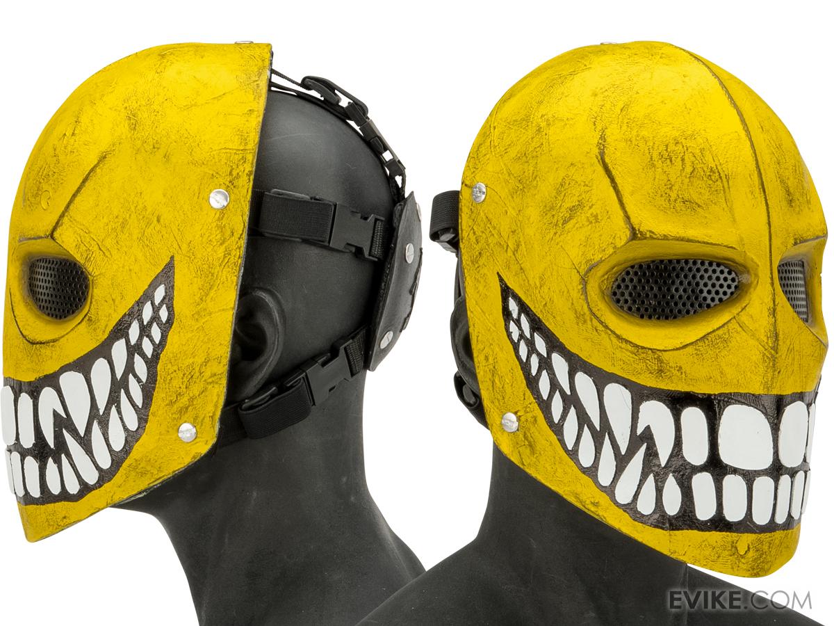 RCustom Fiberglass Wire Mesh "40D Smiley" Mask Inspired by Army of Two, Tactical Gear