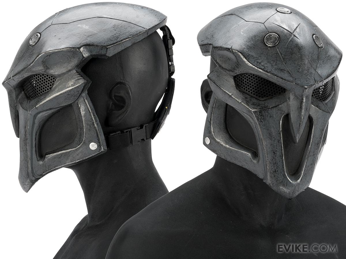 RCustom Fiberglass "Reaper" Full Face Mask (Color Black