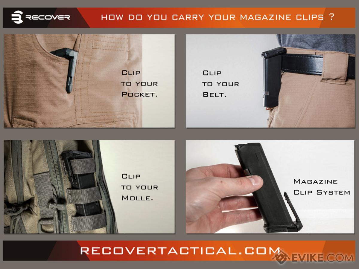 Recover Tactical Magazine Clip for GLOCK Handguns (Model: Glock 17 ...