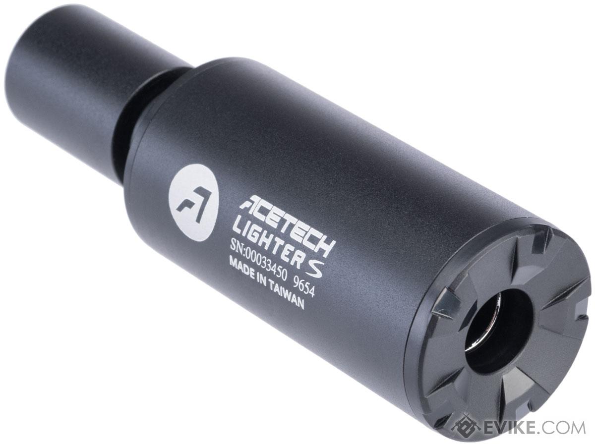 AceTech Lighter S Ultra-Compact Rechargeable Tracer Unit, Accessories & Parts, Mock Suppressor Evike.com Airsoft Superstore