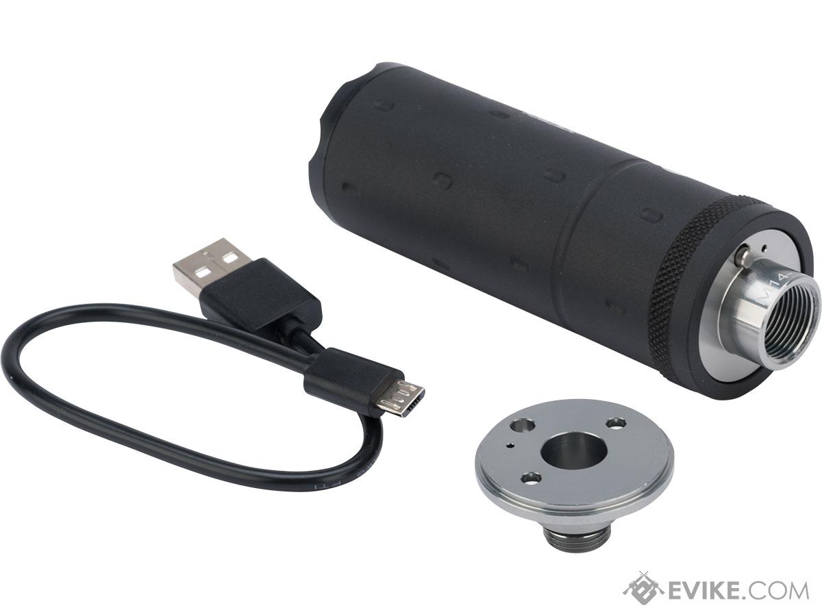 AceTech Lighter BT Ultra-Compact Rechargeable Tracer Unit w/ Bluetooth & Parts, Mock Suppressor - Evike.com Airsoft Superstore