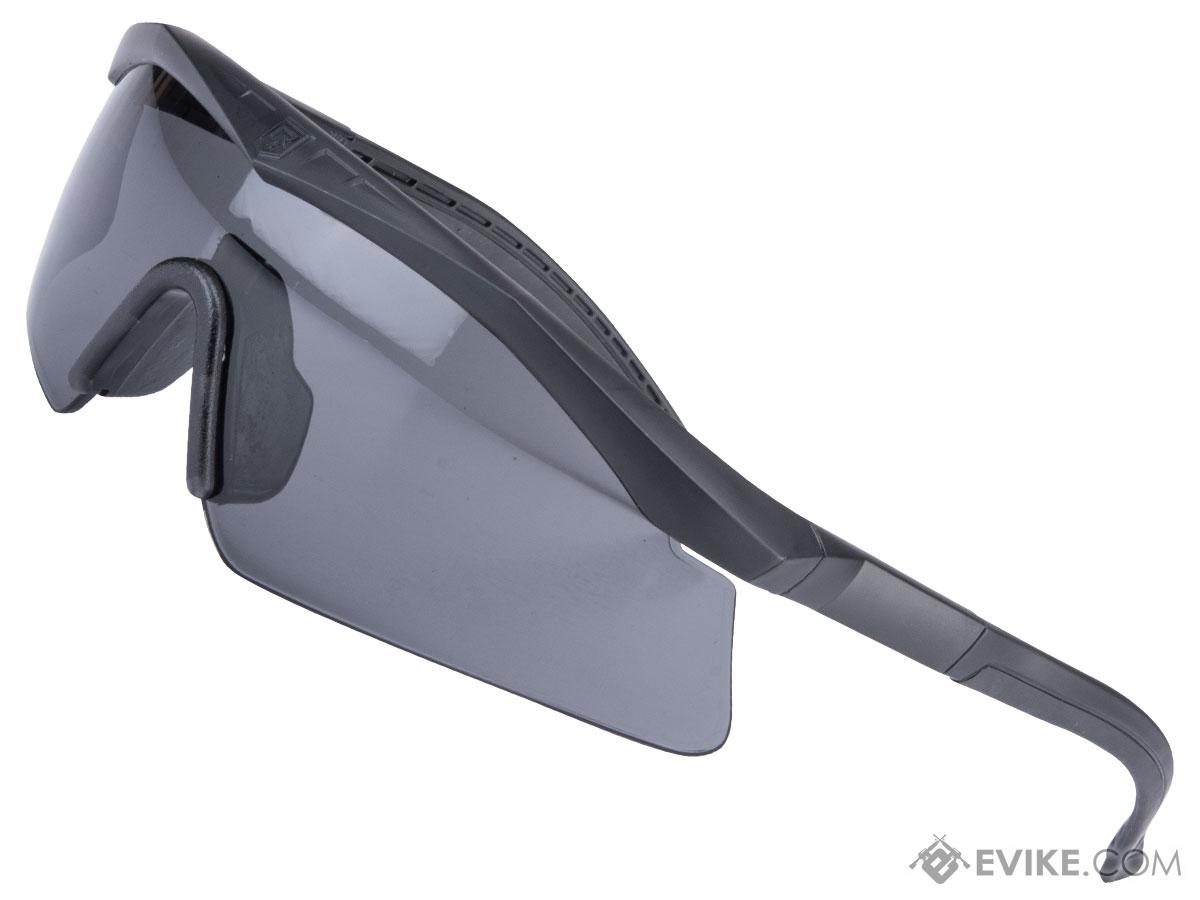 Revision Sawfly® Legacy Ballistic Eyewear Essential Kit (Color: Black Frame / Clear & Smoke Lens)