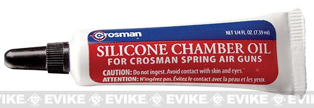 Crosman Silicone Chamber Oil for all Break Barrel & Pre-Charged Pneumatic (PCP) Airguns - 1/4 oz