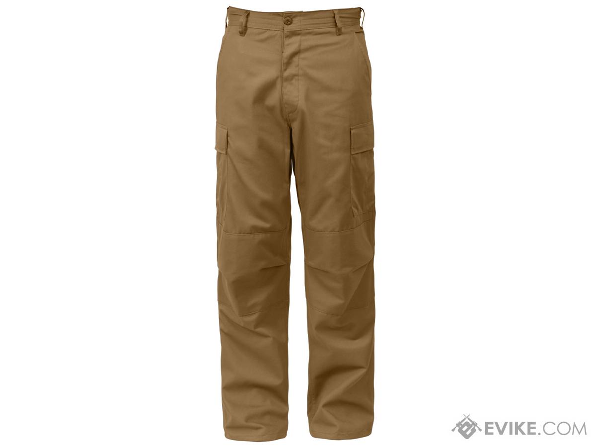 Rothco Relaxed Fit Zipper Fly BDU Pants (Color: Coyote Brown / X-Large)