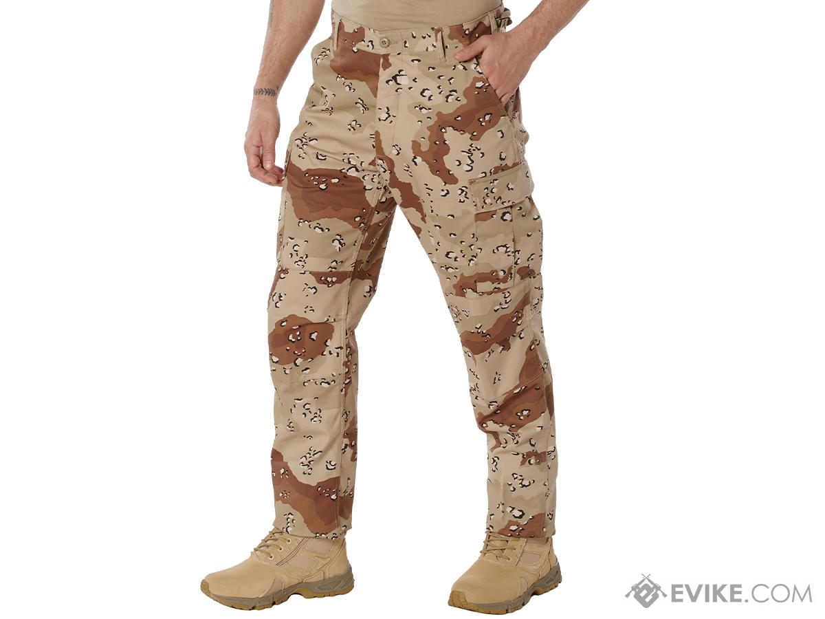 6 Color Desert Camo Tactical BDU Pants