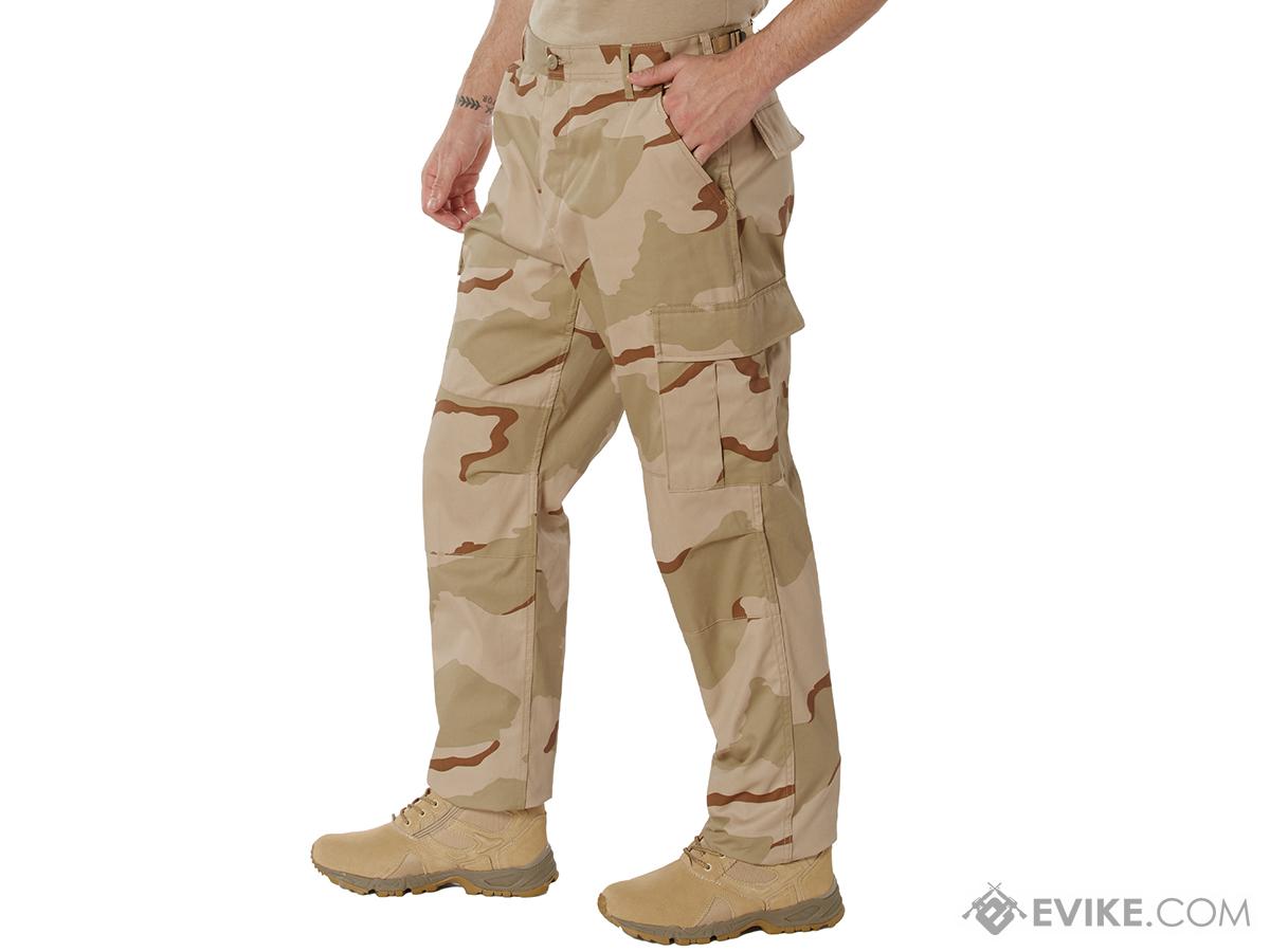 Rothco Camo Tactical BDU Pants (Color: Tri Color Desert / Small ...