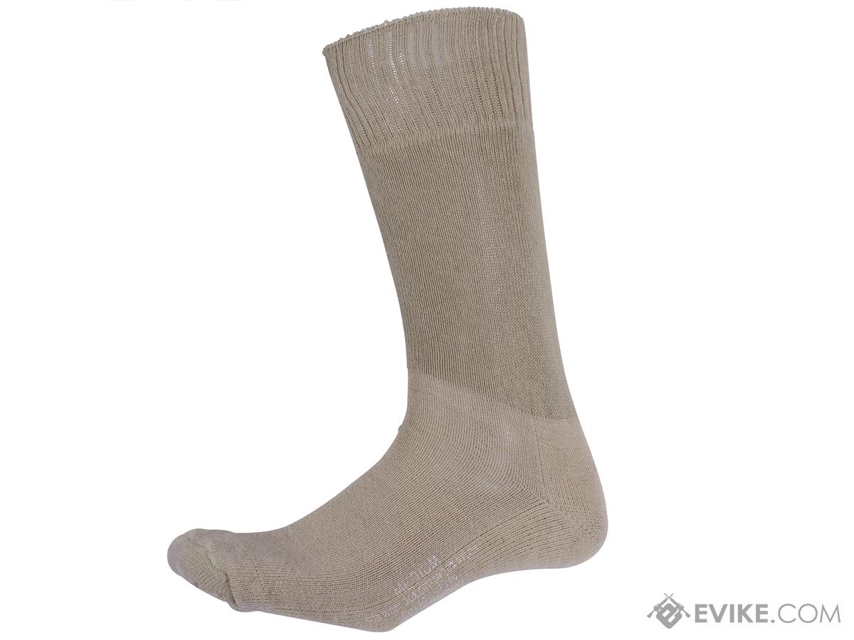 Rothco G.I. Type Cold-Weather Cushion Sole Socks (Color: Khaki / 1 Pair)
